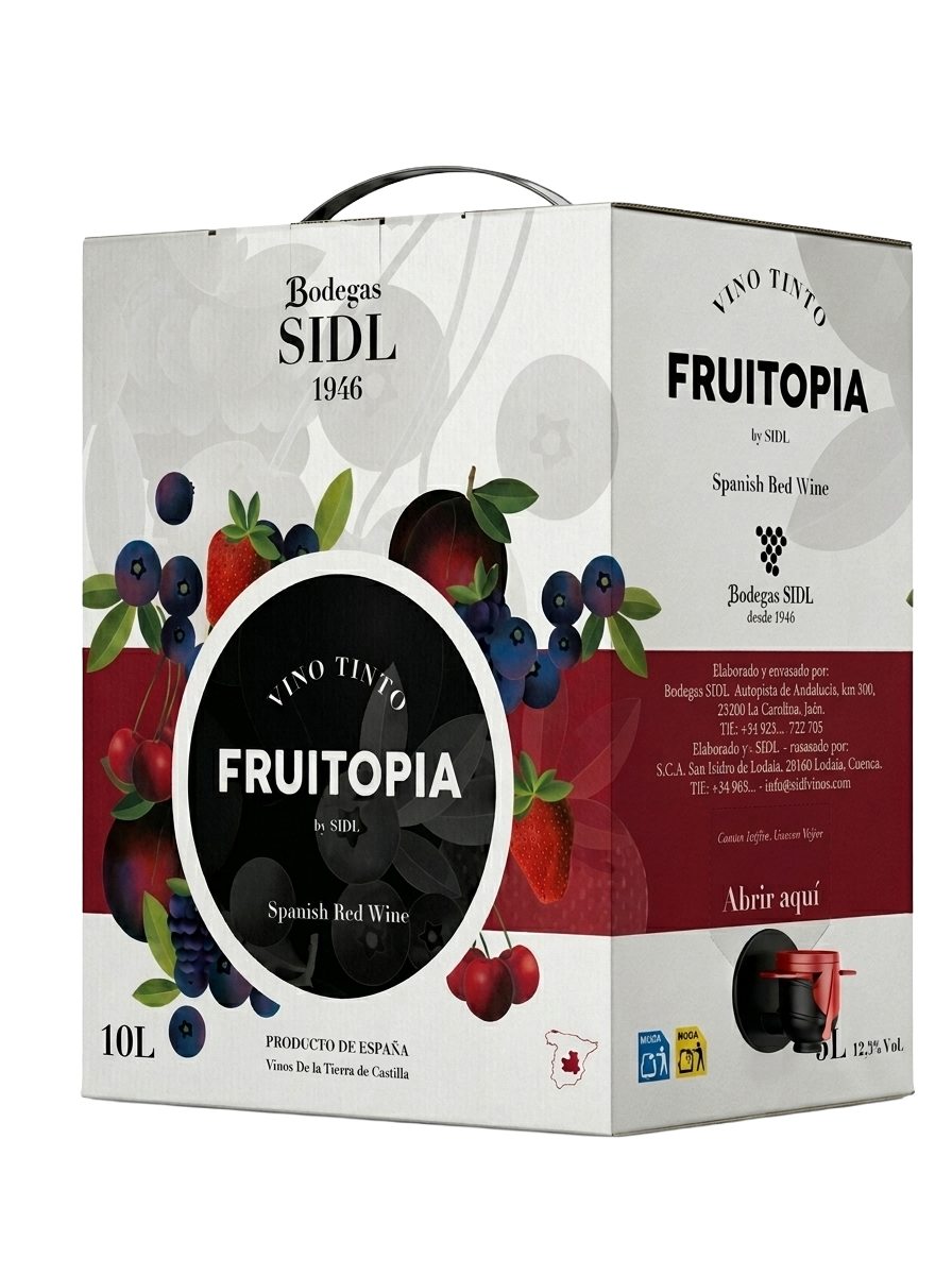 Vino Tinto Fruitopia 10L: imagen 1